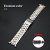 Titaniumsbånd for Samsung Galaxy Watch 8 Classic 46mm 44mm 40mm Correa Armbåndstilbehør for Samsung Watch7 47mm Ultra Loop Armbånd