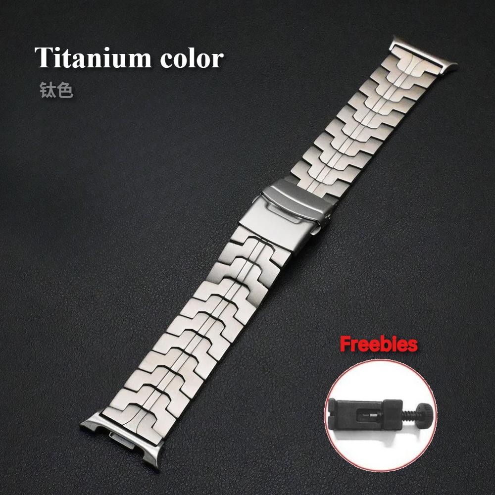 Titaniumsbånd for Samsung Galaxy Watch 8 Classic 46mm 44mm 40mm Correa Armbåndstilbehør for Samsung Watch7 47mm Ultra Loop Armbånd