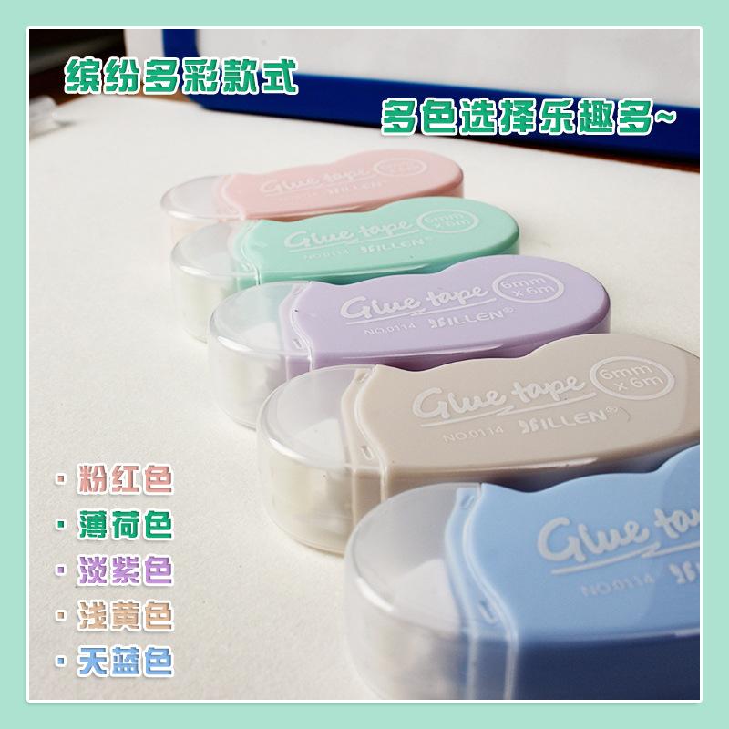 Transparent Dot Glue Tape 6 Meters, Double Sided Roller Adhesive Tape for Scrapbooking, Journaling, DIY and Correction