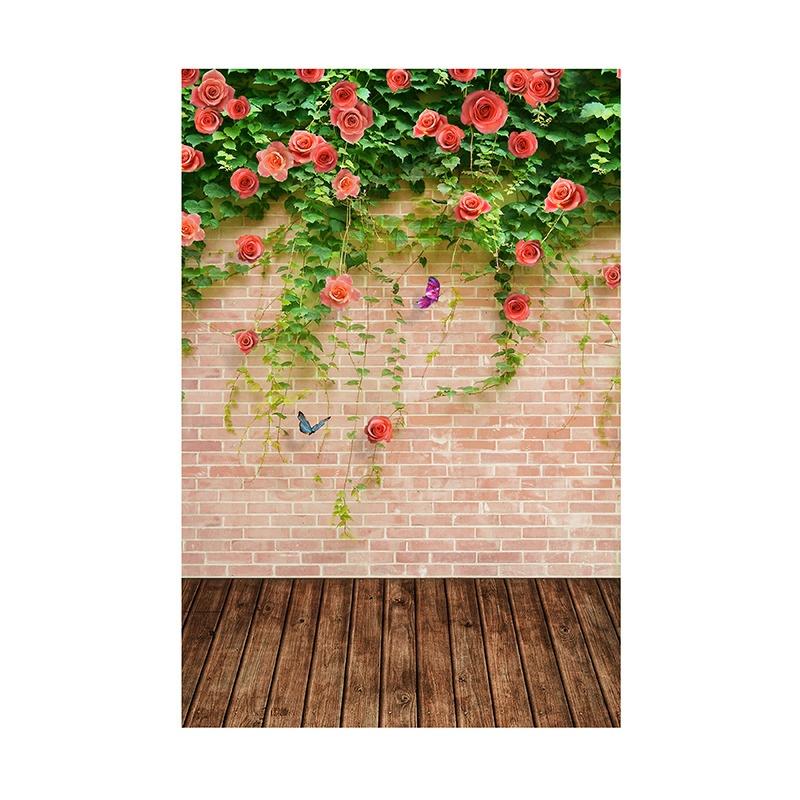 Fundal Floral pentru Fotografie Fundal cu Flori Baby Shower Ziua Mamei Ziua Îndrăgostiților Nuntă Decor Petrecere de Aniversare Banner Recuzită Studio