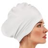 Thicken Design Waterproof Swim Cap Soft Snorkeling Cap Surfing Hat Silicone Swim Headgear  Surfing