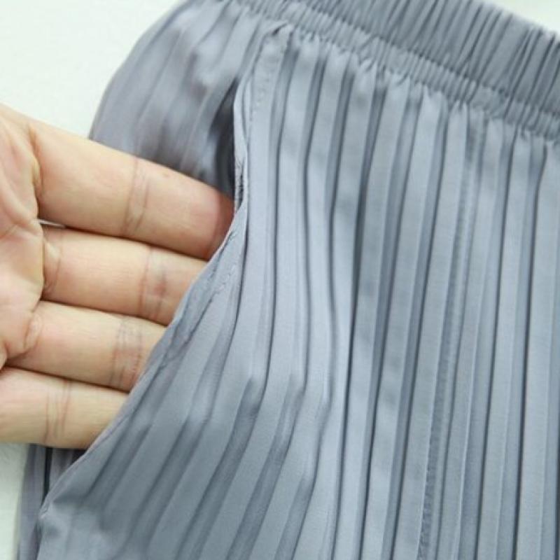 Shiz Madam Women Pleated Jar Skirt Pants P91860