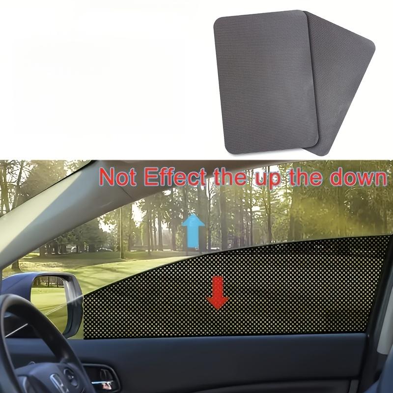 4Pcs Car Sunshade Set, Black Mesh Stickers, Static Cling Side Window Shades, Sun Protection Film