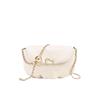 Premium texture messenger small bag women's new niche design white cloud bag shoulder chain bag