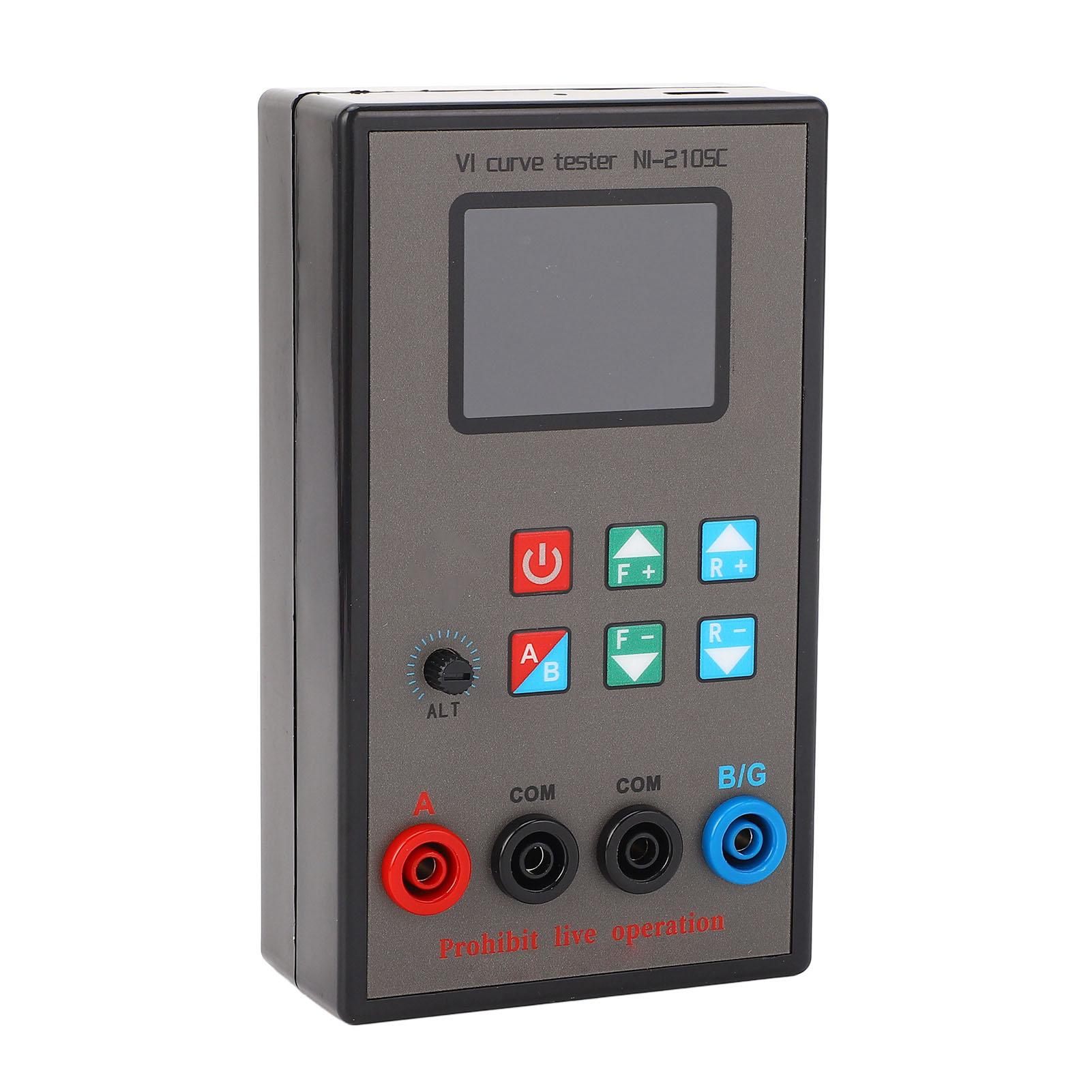 

VI Curve Tester 2-дюймовый цветной TFT-экран Многофункциональный двухканальный тестер печатных плат