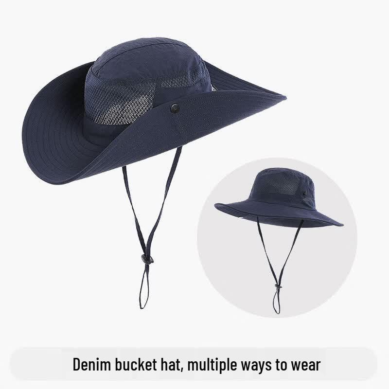 USAN HOME Men's Outdoor UV Protection Fishing Sun Hat