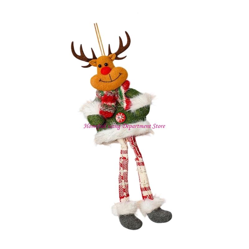 Adjustable Rope Doll Pendant Holiday Decoration For Indoor Seasonal Celebration