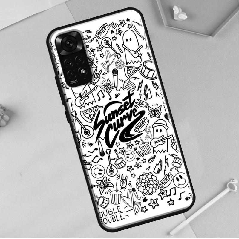 

Джули и Фантомы для Redmi Note 12 Pro Plus Чехол для Redmi Note 10 8 9 11 Pro 12S 11S 10S 9S 9C 10C 12C Чехол Redmi 9