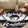Football Club Emblem Round Rug for Livingroom,Bedroom, Palyroom, Chair Rug, Area Rug, Circle Carpet, Large Size Fan Christmas Gift
