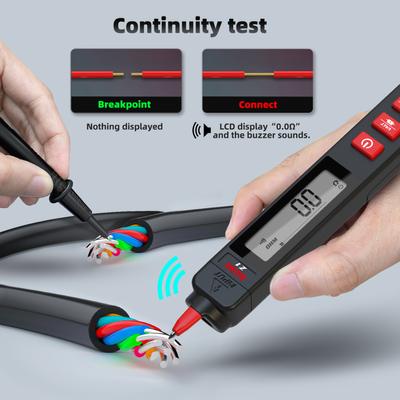 BSIDE Z1 Multimeter LCD Digital Tester Smart Pen Typ Spannungsdetektor 2000 zählt DC/AC Spannung