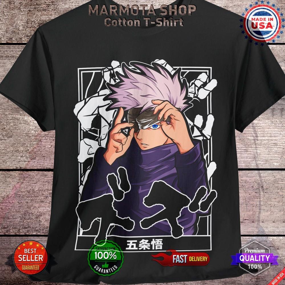

Gojo Satoru Jujutsu Kaisen T-Shirt Sukuna Anime Japanese Tee Shirt Manga JJK All 3XL