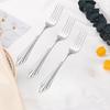 2/3/4/5/6 Pieces Luxury Gold Plated Stainless Steel 304 Dinner Fork Set Table Forks Mirror Polished Dishwasher Safe For Home
