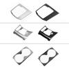 For Mazda CX-5 CX5 KF 2017 2018      2024 Stainless Car Gear Shift Panel Water Cup Holder Cover Trim Sticker