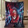 AC Milan Theme blanket Soft Flannel Blanket Plush Throw Blanket Cozy Sofa Bed Blanket for Home Decor
