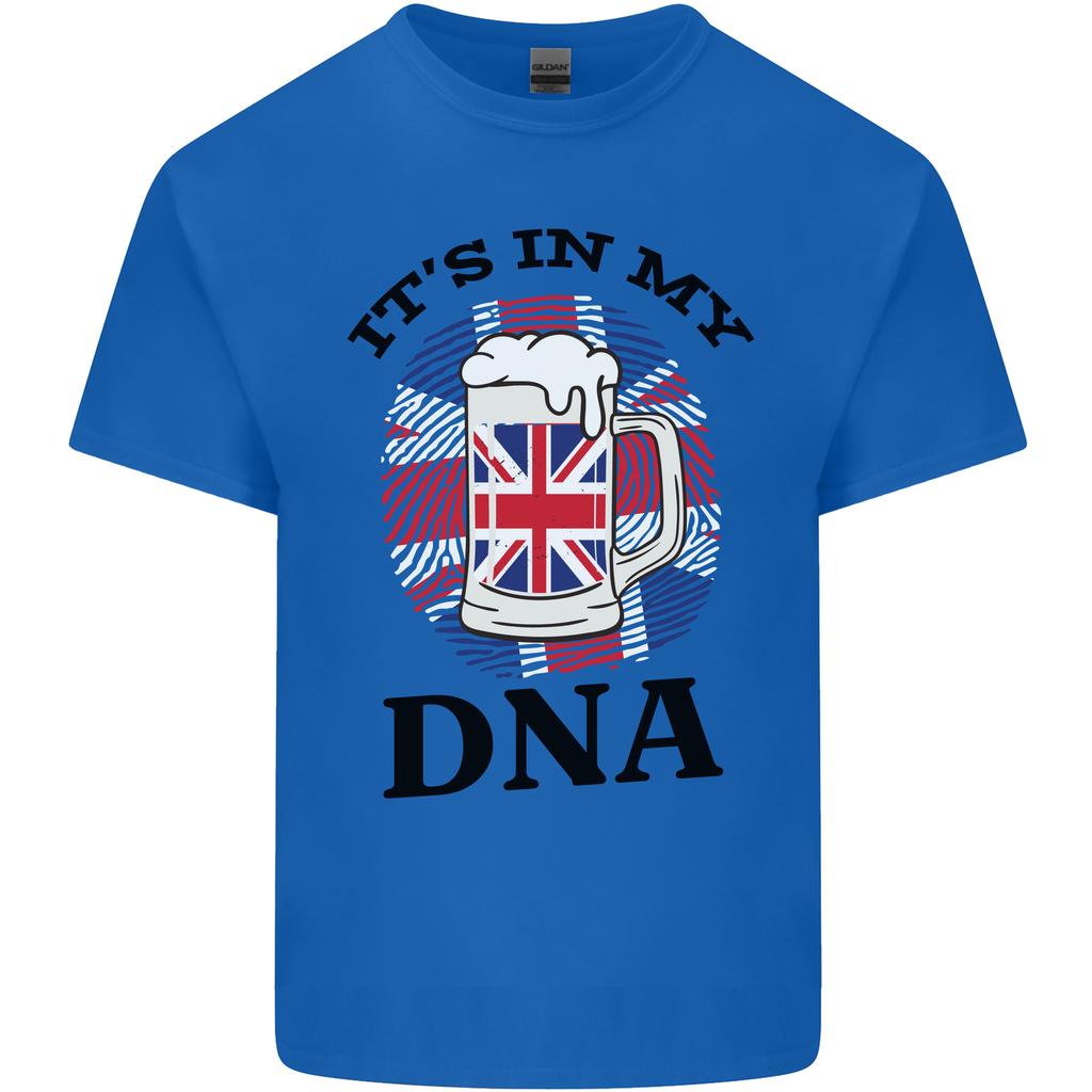 British Beer Its in My DNA Union Jack Flag Unisexs Light Cotton TShirt