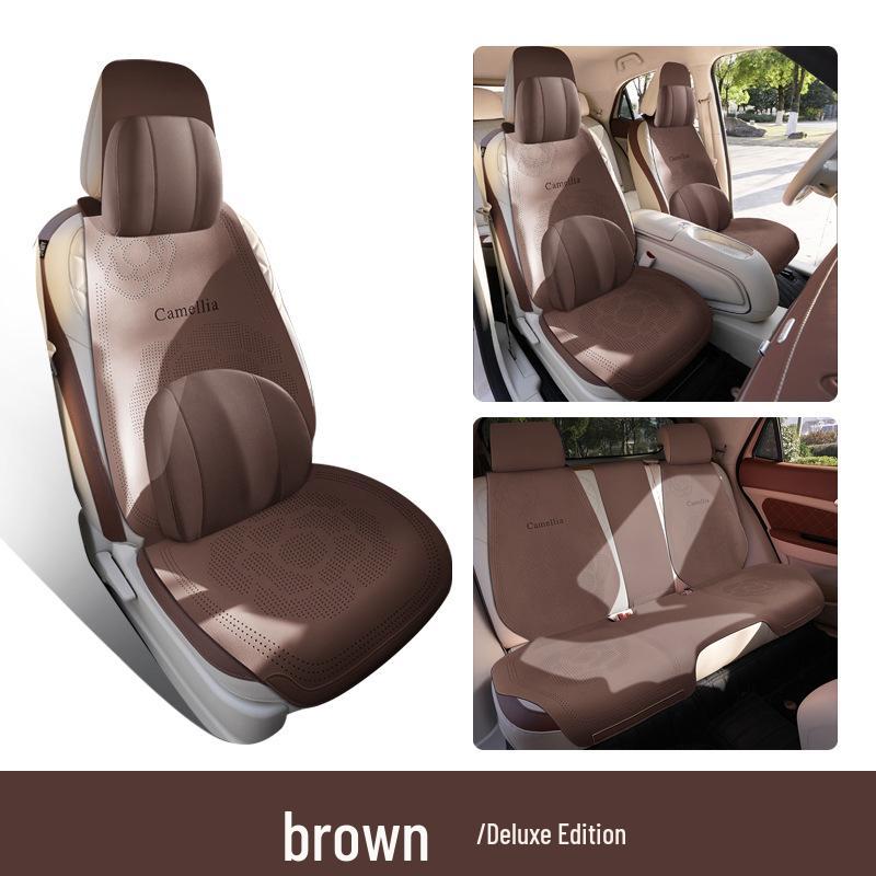 Breathable Suede Seat Covers for Geely Galaxy L7 Dragon MAX & Starship Asian Games Edition