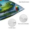 Frutiger Aero Square Pillowcases Polyester Home  Cushion Case Funny Home Decoration Pillowcase 45*45