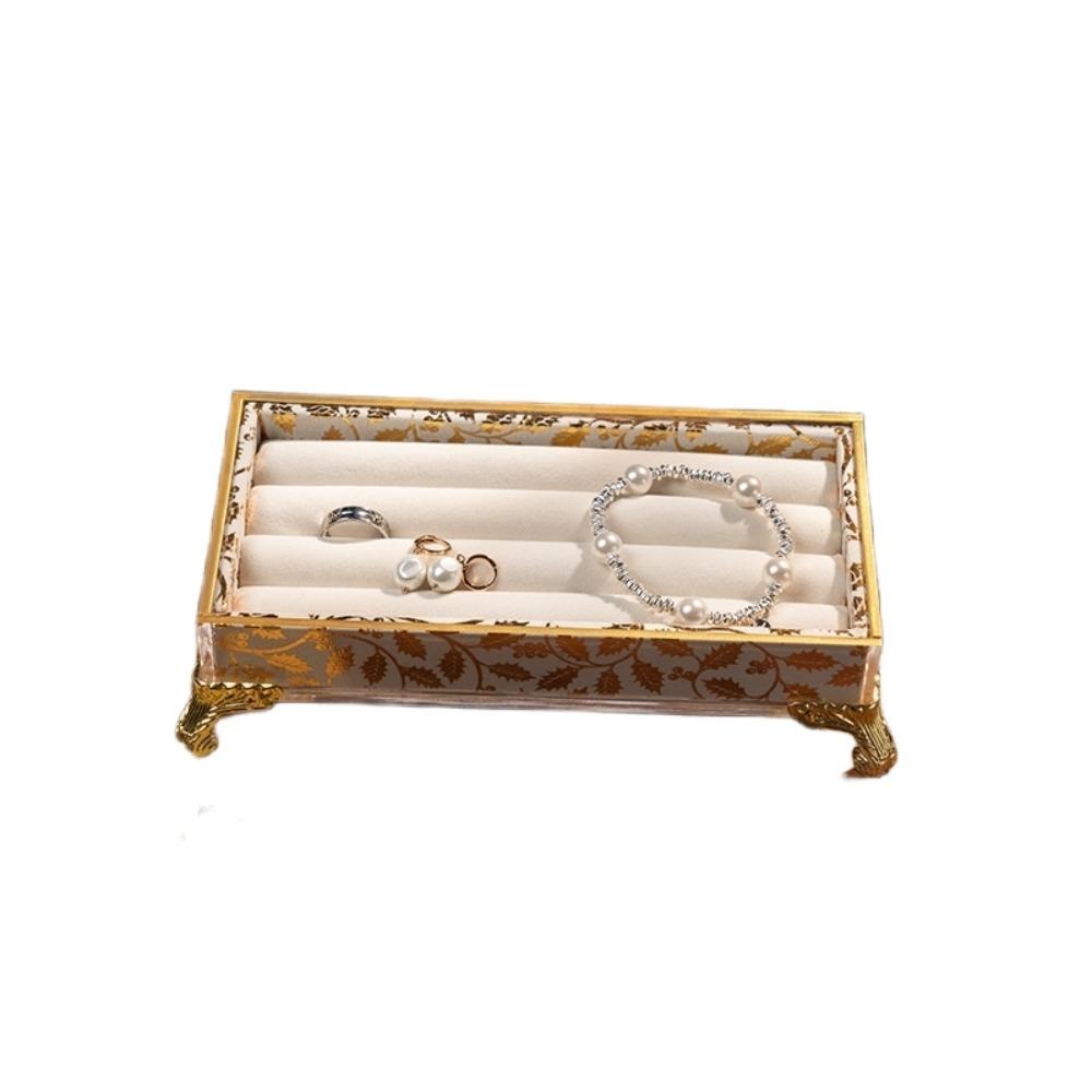 Vintage Jewelry Display Stand Velvet Jewelry Holder Box Jewelry Organizer  Jewelry Storage