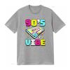 90 s Vibe Retro T Shirt Colorful Cassette Design for Perfect Music Lovers vintage Washed Stylish fashion streetwear Comfortable