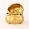 Copper Eight Blessings Treasure Bowl, Brass Treasure Bowl Ornament, Home Indoor Office Decorative Craft