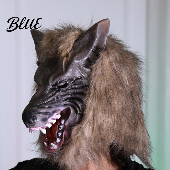 Comfortable Halloween Gloves Paw Costume Claws Furry Gloves Realistic Werewolf Black Wolf Headgear Soft Wearable Beast Animal Props for