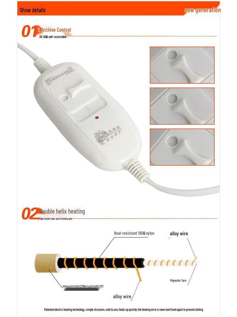 Elektrický ohřívač nohou a vyhřívaný sedák - Kompaktní vyhřívací podložka a horký obklad pro ženy