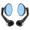 Motorcycle Rearview Mirror 2Pcs Round Handlebar Mirror Motorcycle Accessories