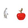 Penguin Sculpture Figurine Collectable Craft Decorative Ornament Resin Animal Statue Home Decoration