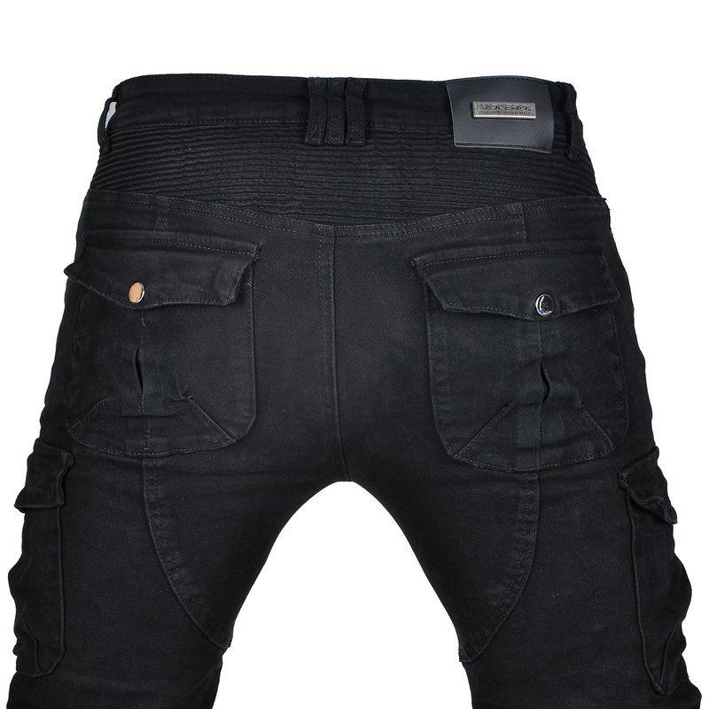 2024 New Motorcycle Riding Jeans for Men, Kevlar Tear-resistant, Anti-drop Cycling Pants with Protective Gear