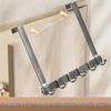 Silent Adhesive Wall-Mounted Clothes Hanger Hook for Bedroom Doors