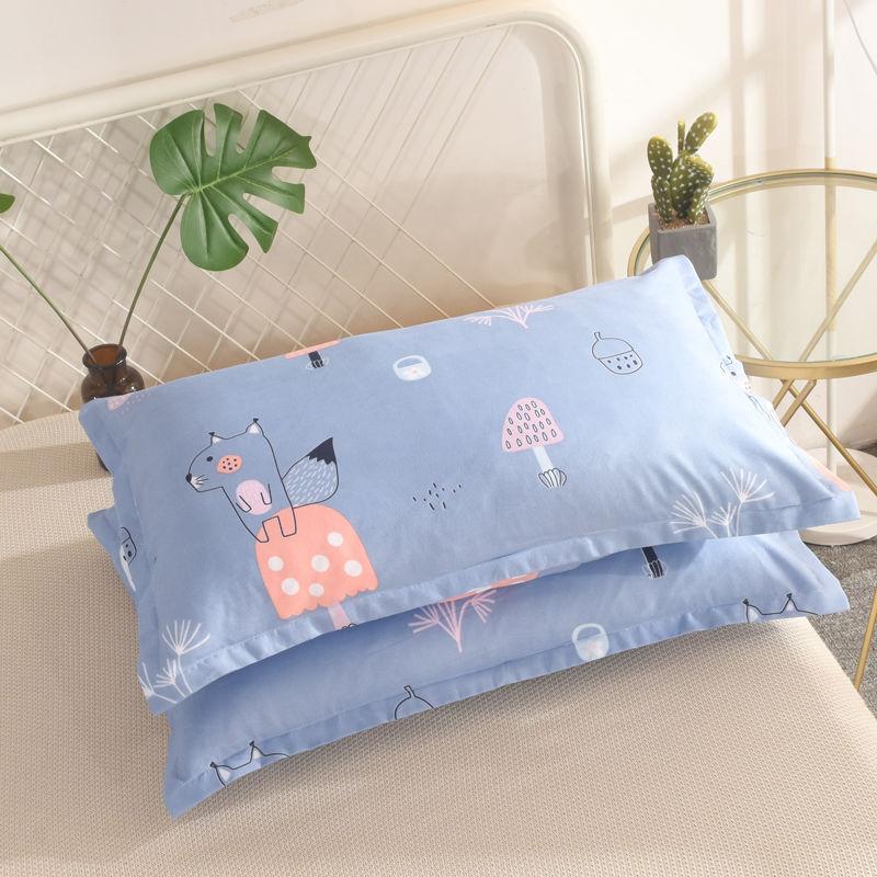 

40*60 см наволочки мультфильм пара спальня антиклещевой квалифицированный чехол для взрослых простые четыре сезона мягкие северная Европа 2pcs 400X600mm