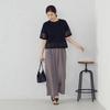 Comme Ca Ism Lace Combination Black L T-Shirt 12-68CK31-205