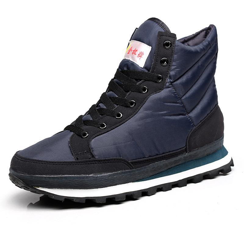 

Легкие зимние ботинки Jinbei для женщин: Дизайн с поролоновым дном и хлопком 39 синий