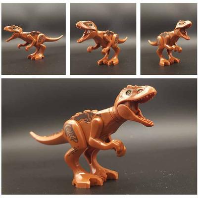 Mini Blocos de Construção Brinquedo Dinossauro DIY Conjunto de Construção Criativo Brinquedos Educacionais STEM para Menino Menina Crianças Kit de Montagem de Tijolos Pequenos