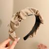 Diadema de Lujo Otoño/Invierno para Mujer - Elegante Pinza Superior de Calavera de Ala Ancha para Cabello y Lavado Facial.