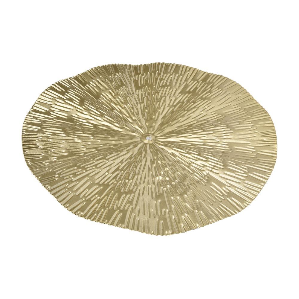 Goldfarbenes Metall-Wandbehang Eisen Minimalistische Wanddekoration Moderne Wandkunst Badezimmer-Ornament