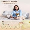 Úleva od bolesti Paměťová pěna Polštáře Podpora krku Chladivý boční spací polštář pro spáče na zádech a břiše