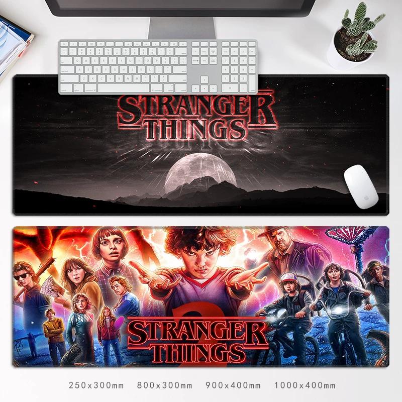 Tappetino per Mouse in Pelle di StrangerThings di Alta Qualità, Pad per Tastiera Computer Periferico, Dimensioni Grandi, Scrivania Antiscivolo Impermeabile, Pa Dcreativo Periferica TV Americana