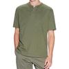 Uniqlo Solid Color Polo Neck Loose Fit Short Sleeve Polo Shirt Men tops Olive 455363-56