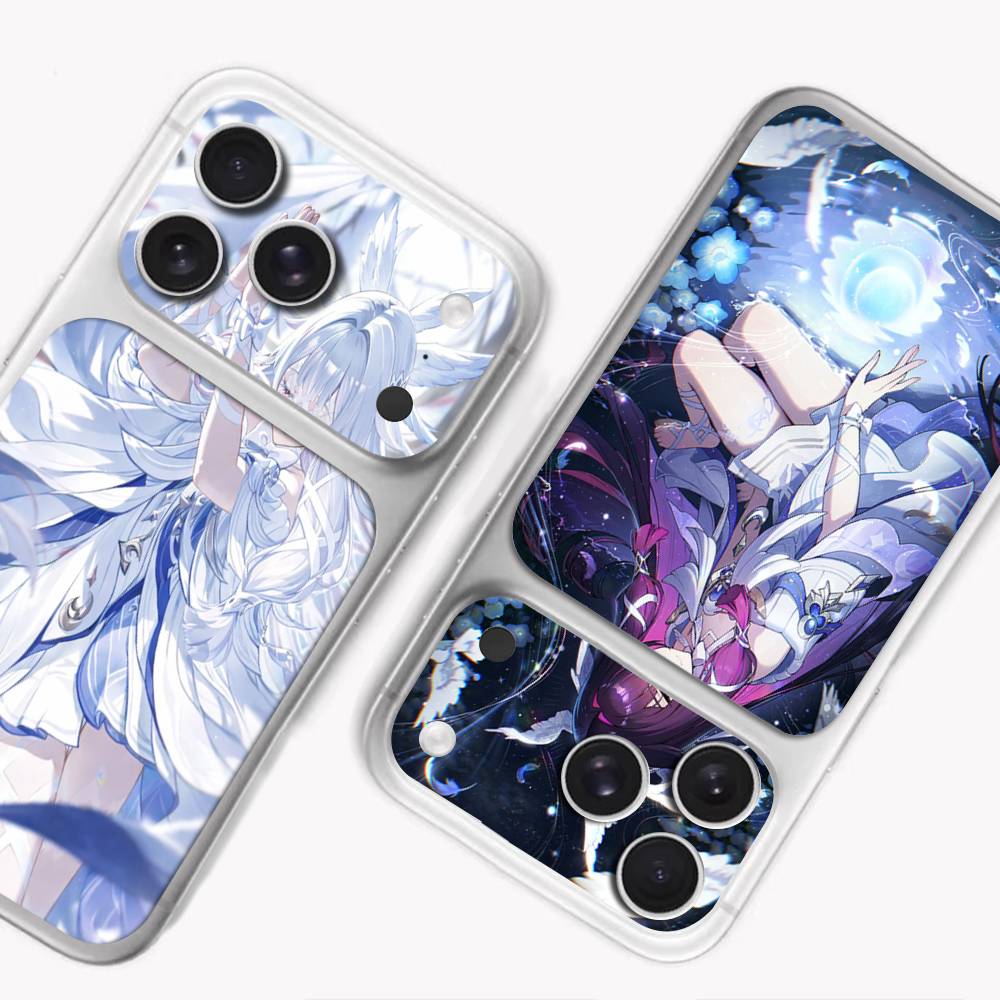 Genshin Impact Columbina Back Protective Decal Skin Wrap Sticker For IPhone 17 Pro 17 Pro Max