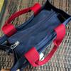 1Pc Portable Student Book Bags Tote Briefcase Travel Top-handle Bags for Women Oxford Handbag Work File Bag Carrying Mommy