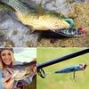 Fishing Lures Topwater Floating Popper Lure with Hooks Crankbait Bass Fishing Lures Baits