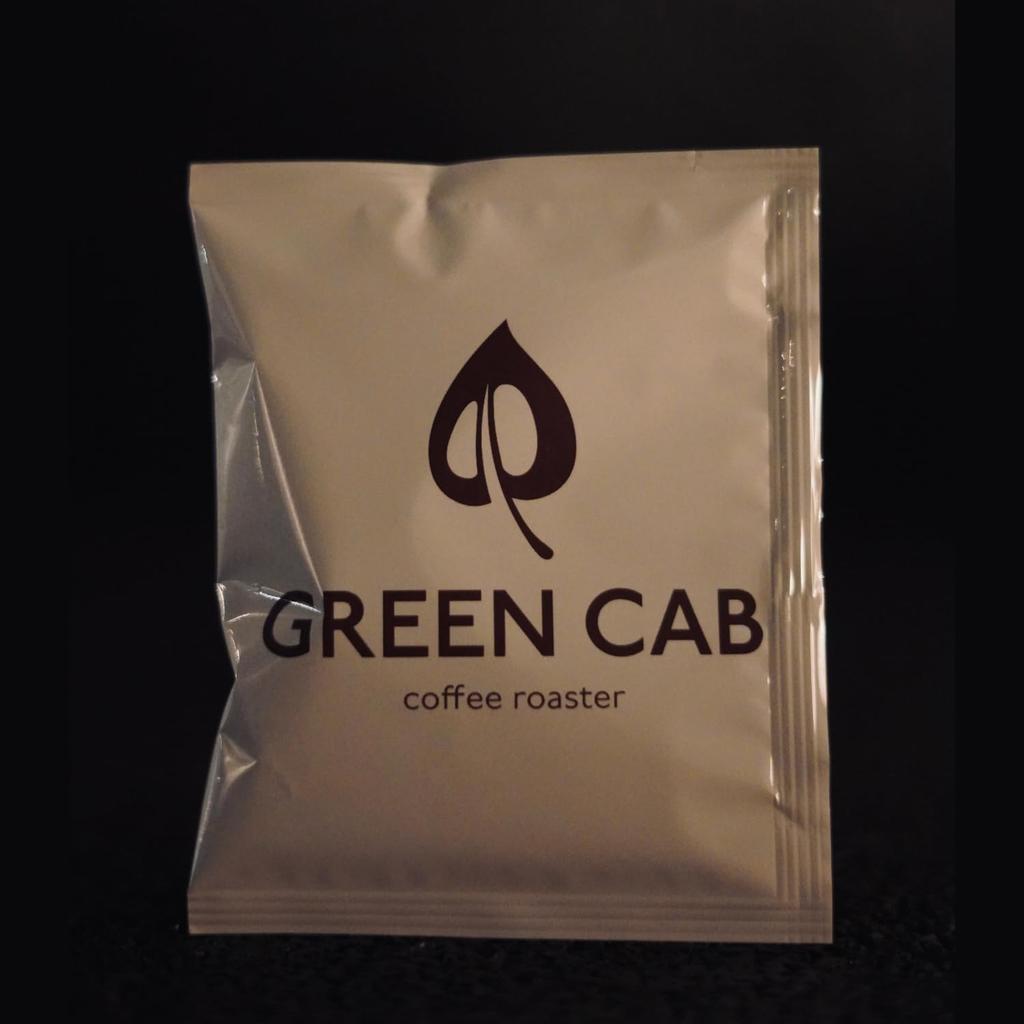GREEN CAB Drip Pack Dark 10g x 10 Specialty Shop Original Drip Rich Flavor and Aroma Coffee, Roast, bags, Quality, Blend, Bags,