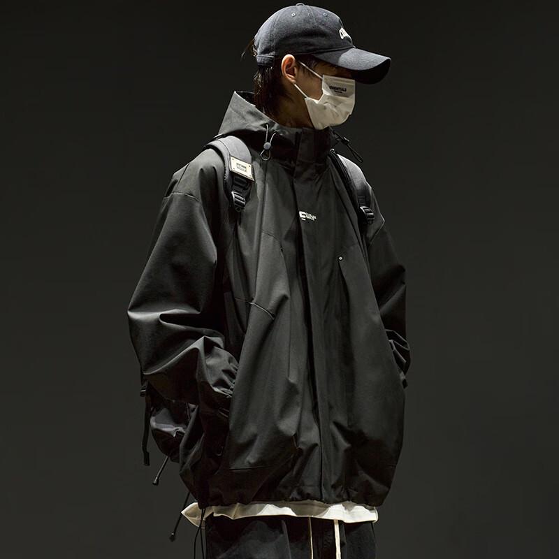 Wassup Sohot Men's Casual Windbreaker Jacket