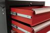 TONE Mini Roller Cabinet WSS205 Red/Black