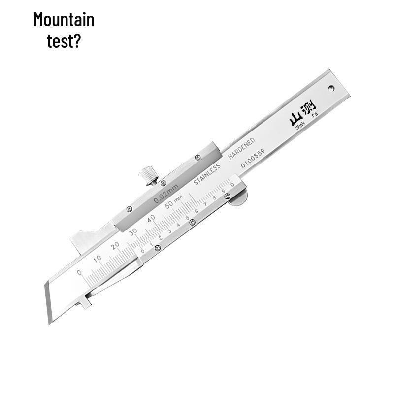 High Precision Stainless Steel Bevel Vernier Caliper - 30°, 45°, 60°