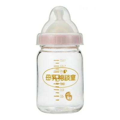 Pigeon Direct Breastfeeding Training Breastfeeding Consultation for Ages 0 Months and Glass with 1 Bottle Oketani-Style Bottle, Room, 160ml, Up,