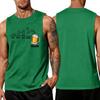 Herren Trachten-Print Tanktop Lockerer Schnitt Sommerlich Lässig Tägliches Tragen