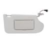 Sun Visor Replacement with Mirror and Makeup Light Stylish Grey Effective Sun Shielding Visor Board 