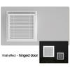 Plastic Access Panel Door Removable Inspection Hole ABS Access Hatch Cover  Doors Wall Ceiling
